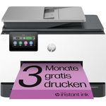 HP OfficeJet Pro 9132e Multifunktionsdrucker, 3 Monate gratis drucken mit HP Instant Ink inklusive, HP+, Drucker, Scanner, Kopierer, Fax, WLAN, LAN, Duplex, Airprint, Grau-Weiß