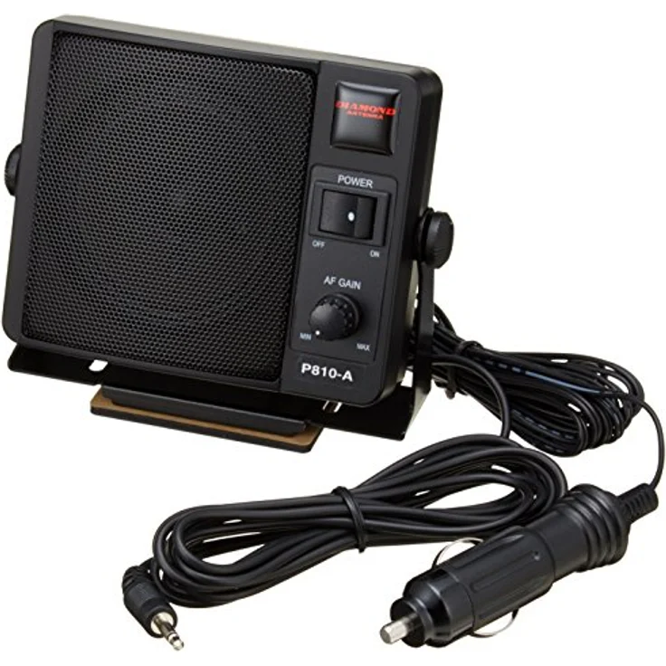 PNI Diamond P810-A, Externer Lautsprecher mit 6W Verstärkung für CB-Radiosender, 3 m Kabellänge, 8 Ohm Impedanz, einstellbarer Rauschfilter – Bild 4