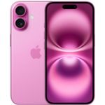 Apple iPhone 16 5G 128GB Pink EU - 128GB - 15,5 cm - Smartphone mit verbessertem Ultraweitwinkel, 48 MP Fusion Kamera, A18 Chip und längerer Batterielaufzeit