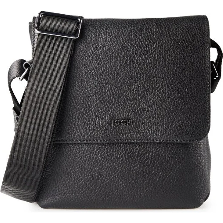 Joop! Cardona Flavio Messenger, 100% Leder, 20 cm x 5 cm x 23 cm, schwarz