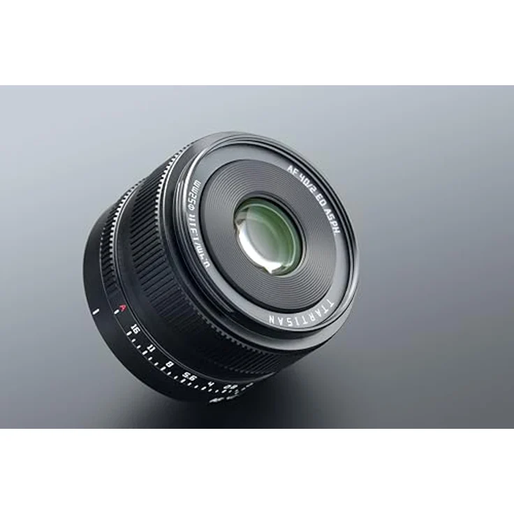 TTArtisan Autofokus 40 mm F2.0 Vollformat-Objektiv, Metallgehäuse, STM, minimaler Fokussierabstand 0,4 m, Schwarz – Bild 2