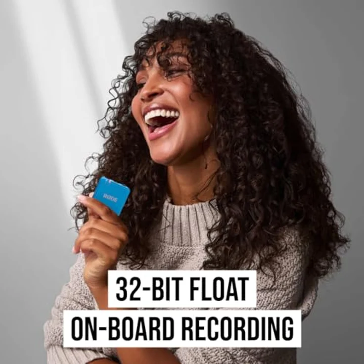 RØDE Wireless GO (Gen 3) – Kabelloses Mikrofon mit 32-Bit Float Aufnahme, automatischer Pegelregelung und 2,4 GHz digitale Übertragung, blau – Bild 4