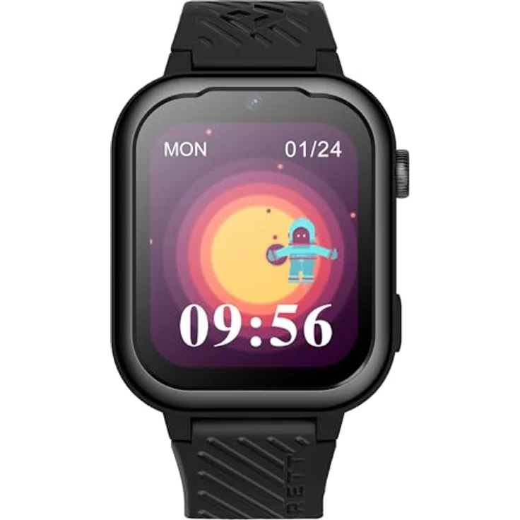 Garett Smartwatch Garett Kids Essa 4G Czarny (48.80 mm), Sportuhr + Smartwatch – Bild 3