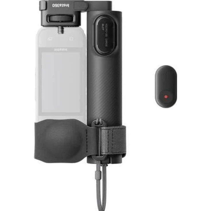 Insta360 Stativ / Selfie-Halter mit Fernbedienung, Selfie Stick, schwarz