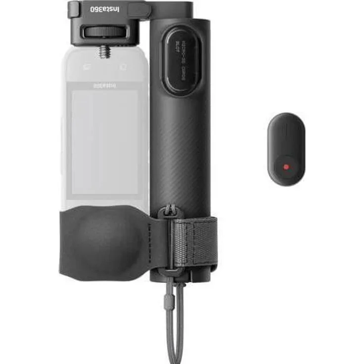 Insta360 Stativ / Selfie-Halter mit Fernbedienung, Selfie Stick, schwarz