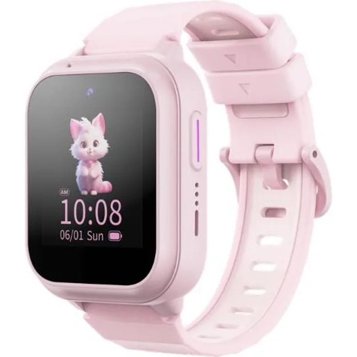 ZTE Kids Watch K2, Smartwatch für Kinder mit Aktivitätstracking und elterlicher Kontrolle, pink