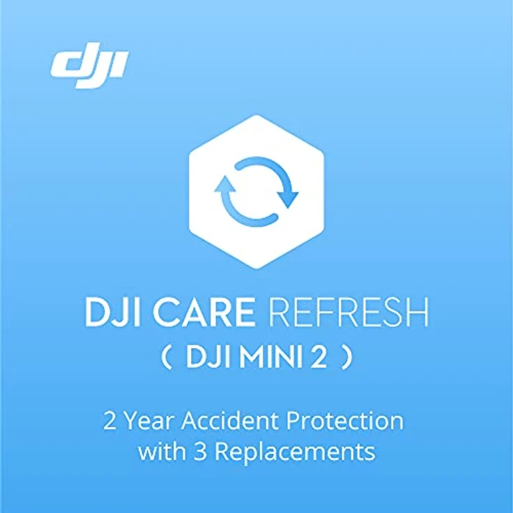 DJI Mini 2 Care Refresh (2 Jahren) - VIP Serviceplan für DJI Mini 2, bis zu 3 Ersatzprodukte innerhalb von 2 Jahren, Abdeckung von Sturz- und Wasserschäden, Aktiviert innerhalb von 48 Std – Bild 1