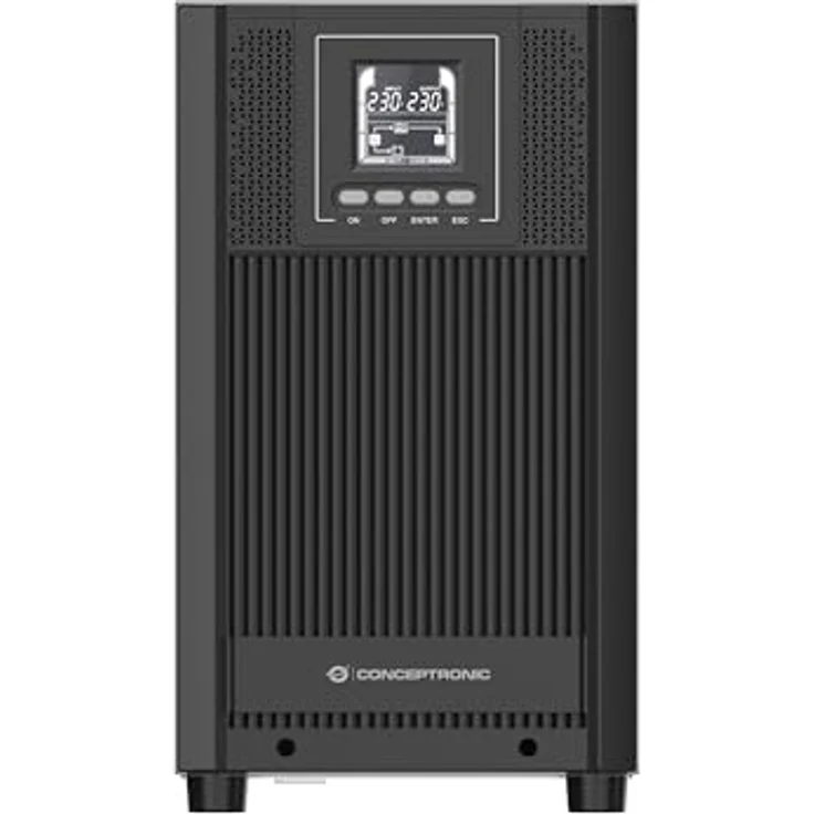 Conceptronic ZEUS USV 3000VA 2700W Online UPS, HID-USB-Kommunikation, IEC EPO Port – Bild 3