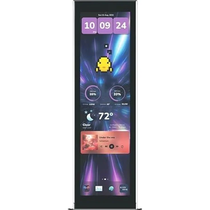 Hyte PC-Gehäuse HYTE Y70 Touch Display Upgrade - 14,5-Zoll-Touchscreen, 2,5K-Auflösung, 60 Hz, 5-Punkt-Multitouch, in Schwarz – Bild 1