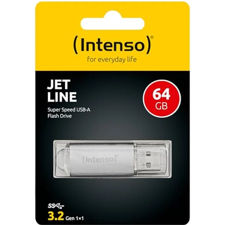 Intenso Jet Line, USB 3.2 Gen 1x1, Super Speed USB-A Stick, 64 GB – Bild 4