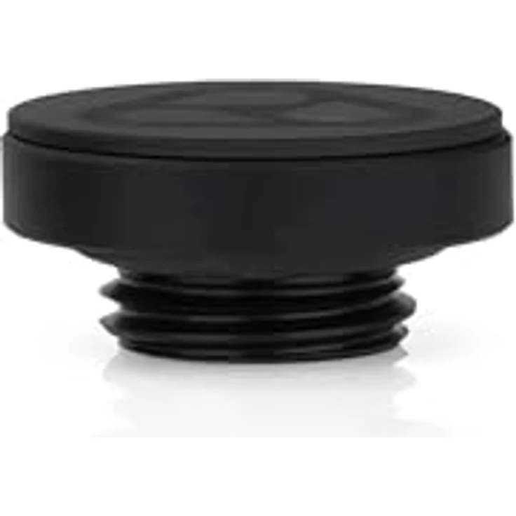 Thermal Grizzly DeltaMate Plug, schwarze Low-Profile G1/4 Zoll Dichtkappe mit abnehmbarer Gewindeblende aus CNC-gefrästem Messing, langlebig und präzise gefertigt, Made in Europe – Bild 2