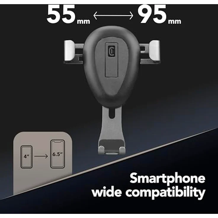 Cellularline 39218 Handy-Smartphone Schwarz, Grau - Halterungen (Handy-Smartphone, Auto, Schwarz, Grau) – Bild 6