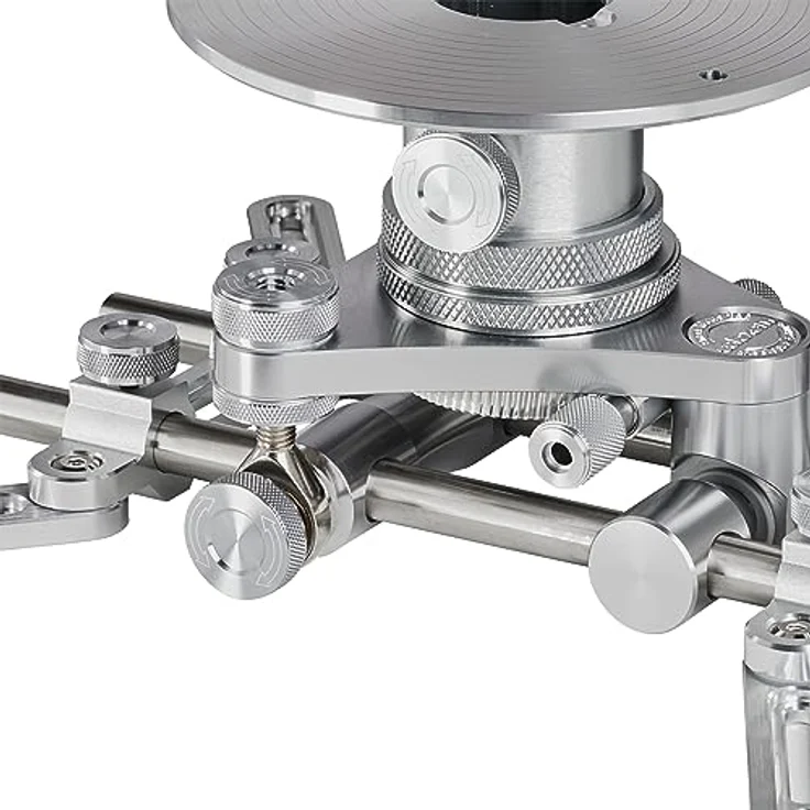 Celexon Beamer-Deckenhalterung MultiCel LuxusLine OMG-1000 S (Decke), Beamer Halterung, Silber – Bild 4