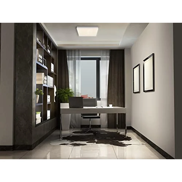 Ledvance SMART+ WiFi-Glitzer-Panelleuchte 450X450, regulierbares Weißlicht (3000K bis 6500K), rahmenlos, mit Glitzereffekt, steuerbar per App, kompatibel mit Amazon, Google - 24,5W, 2250lm – Bild 3