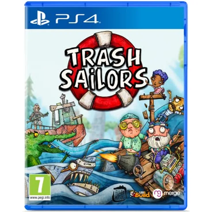 Merge Games Trash Sailors, PS4-Game mit spannenden Abenteuern