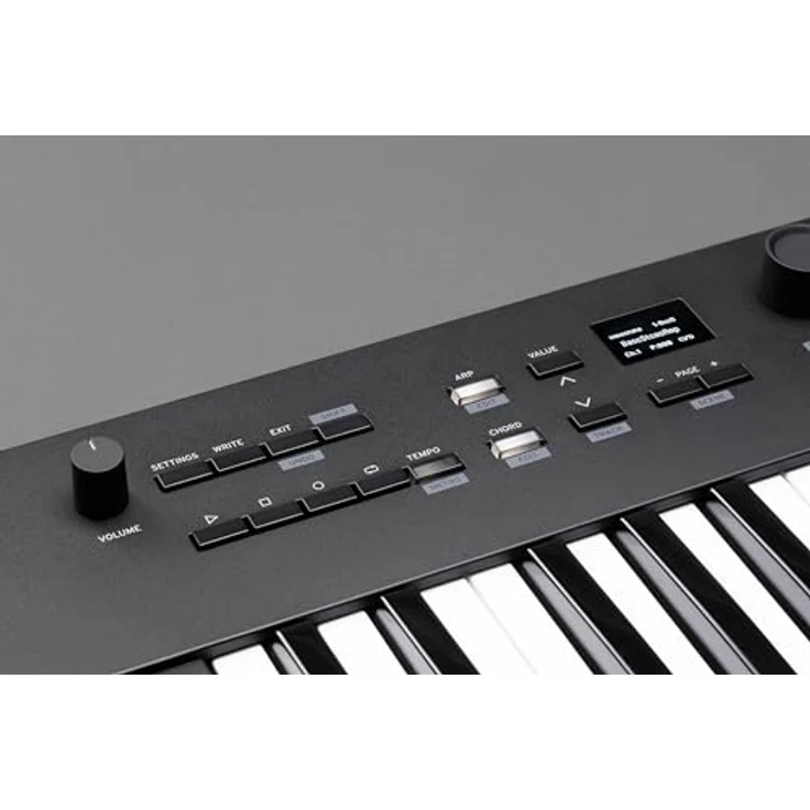 KORG KEYSTAGE-49 - Keystage 49 Key Poly AT MIDI Controller Tastatur – Schwarz, halbgewichtete Tastatur, MIDI 2.0 Property Exchange, MPE, tragbar – Bild 5