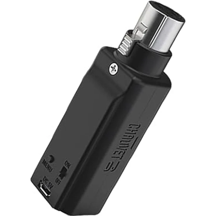 Chauvet DJ D-Fi XLR RX<br>Akkutriebener, kabelloser D-Fi-Empfänger für kabellose DMX-Steuerung – Bild 3