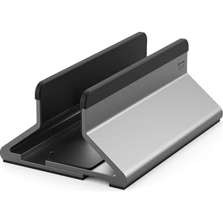 Alogic Bolt Notebook-Ständer, Aluminium und Silikon, grau, leicht und kompakt – Bild 4