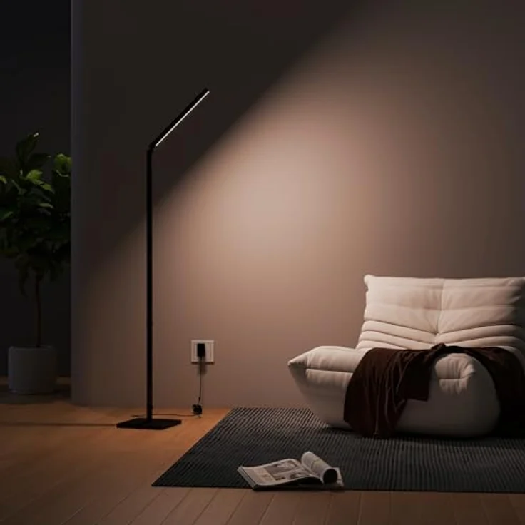 Calex Smart LED-Stehleuchte, faltbar WLAN CCT RGB, 16 Millionen Farben, dimmbar, auch als Wandleuchte nutzbar – Bild 7