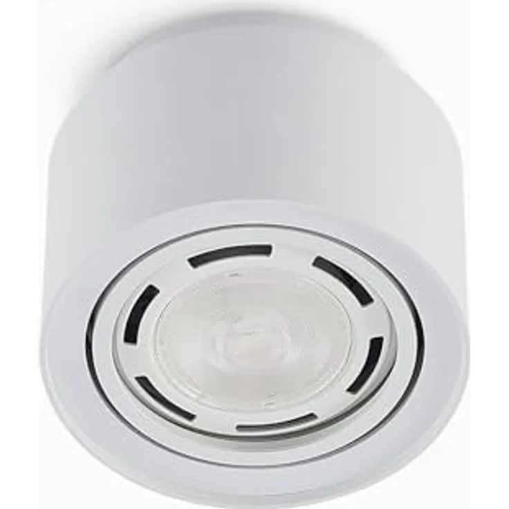 Arcchio Deckenlampe 'Walisa' (Modern) in Weiß aus Aluminium für Wohnzimmer & Esszimmer (1 flammig, GU10) - Deckenleuchte – Bild 1