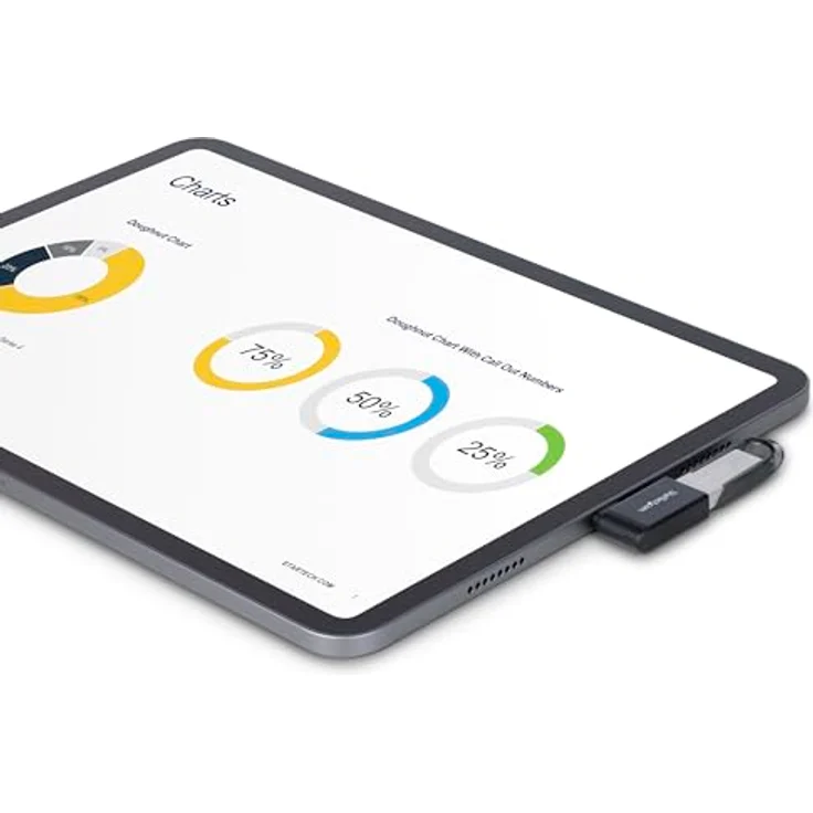 StarTech.com USB-C zu USB-A Adapter, Rechtwinklig, 5Gbps, 3A, Robustes Metallgehäuse - Thunderbolt-Kompatibel – Bild 9