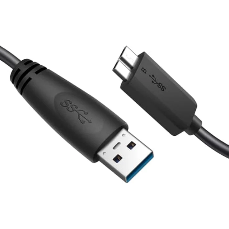 UnionSine HD2510 Externe Festplatte 500GB, ultradünn, tragbar, 2,5 Zoll, USB 3.0, kompatibel mit PC, Mac, PS4, Xbox, Schwarz – Bild 4