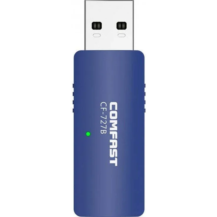 ALLNET Wireless AC 800Mbps USB WLAN Stick Dongle ALL-WA0300AC, 867 Mbit/s, 5GHz, Bluetooth 4.2, blau