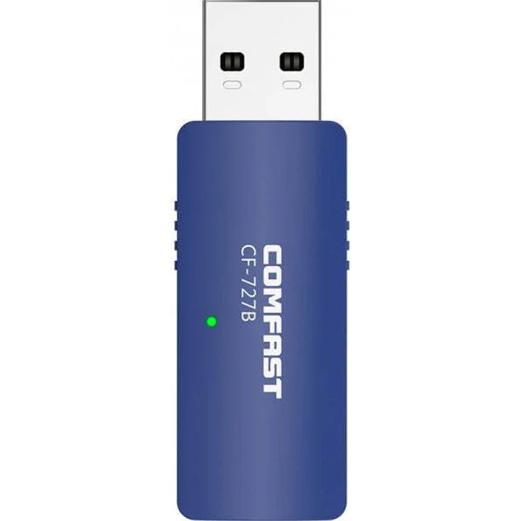 ALLNET Wireless AC 800Mbps USB WLAN Stick Dongle ALL-WA0300AC, 867 Mbit/s, 5GHz, Bluetooth 4.2, blau