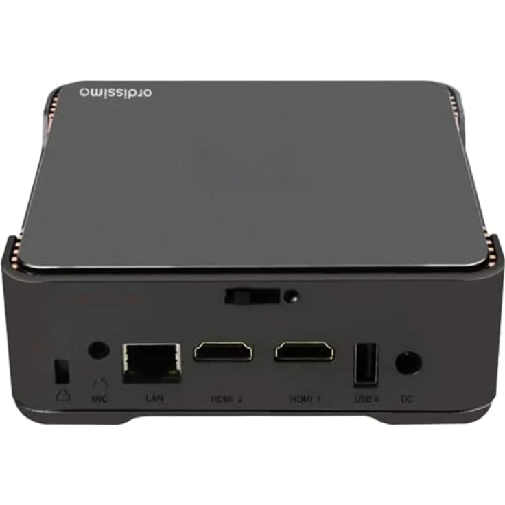 Ordissimo MiniPC Luna2 J3455, 4 GB RAM, 64 GB eMMC, HDMI, kompakte Workstation mit Intel HD Graphics – Bild 5