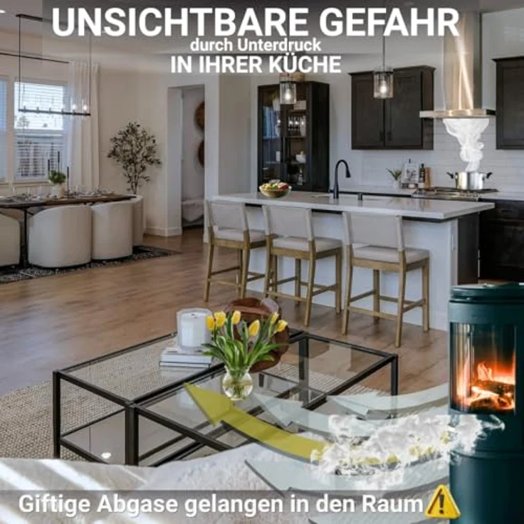 Schabus Kabel-Abluftsteuerung KDS110 1150W Weiß – Bild 3