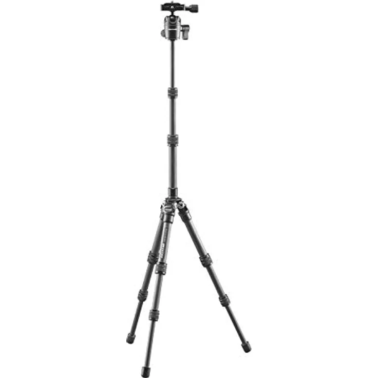 Cullmann CARVAO 816TCS Reisestativ aus Carbon (max. 70, 5cm Auszugshöhe, Packmaß 27cm, Tragfähigkeit 4kg, Gewicht 445g) – Bild 4