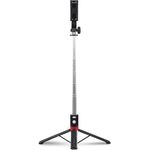 Hama Fancy Stand 110, 3-Bein Stativ für Smartphone mit Bluetooth-Fernauslöser, Schwarz