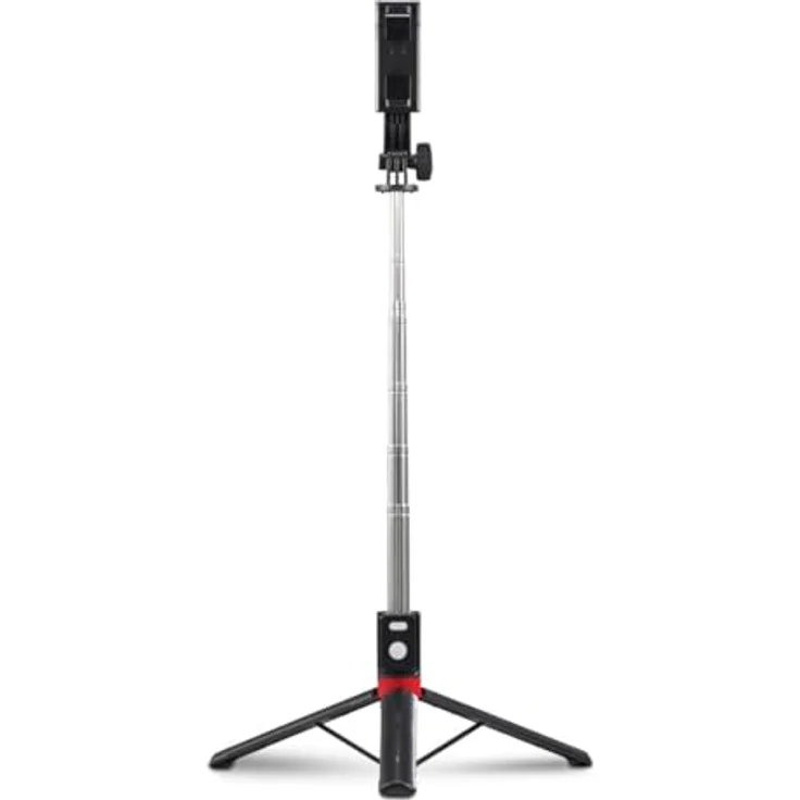 Hama Fancy Stand 110, 3-Bein Stativ für Smartphone mit Bluetooth-Fernauslöser, Schwarz – Bild 1