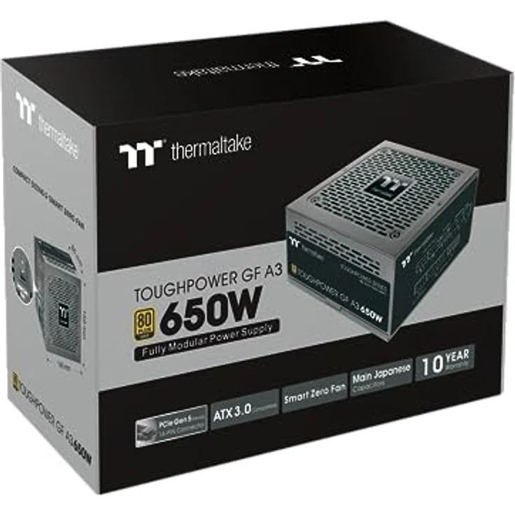 Thermaltake Toughpower GF A3 650W Gold | Voll-modular | ATX 3.0 | PCIe Gen 5 – Bild 5
