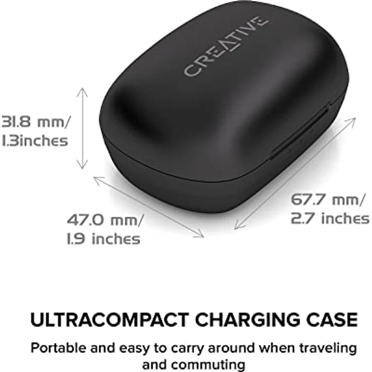 CREATIVE - Sensemore Air TWS In-Ear ANC, schwarz – Bild 3