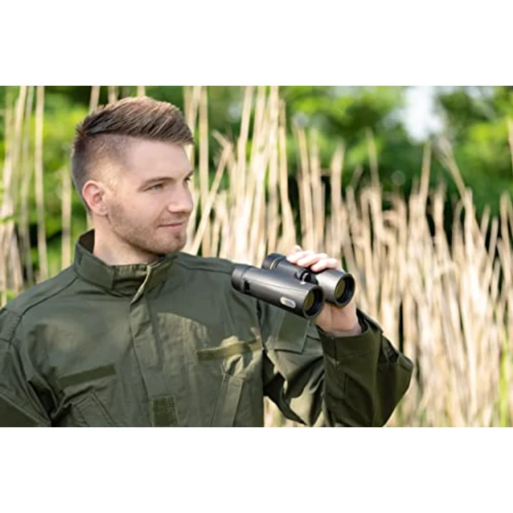 National Geographic Fernglas Explorer 8x42, wasserdicht, 8-fache Vergrößerung, BaK-4-Glas, Mehrschichtvergütung, Twist-up-Augenmuscheln – Bild 2