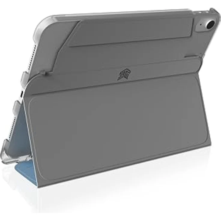 STM Studio Case Folio Schutzhülle kompatibel mit Apple iPad 10.9" (2022) - (Transparente Rückseite, Standfunktion, Wake/Sleep, Apple Pencil 1 Fach) Hellblau – Bild 2