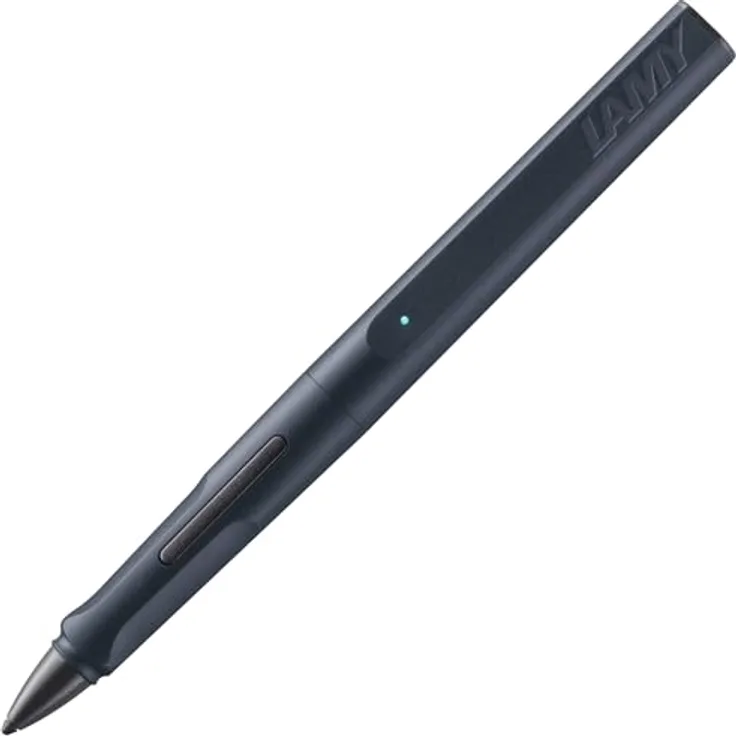 Lamy Safari Note+ Steel Black iPad Stift – iPad Pencil mit Palm Rejection & Druck- /Neigungssensitivität – bis zu 10 Stunden Akkulaufzeit