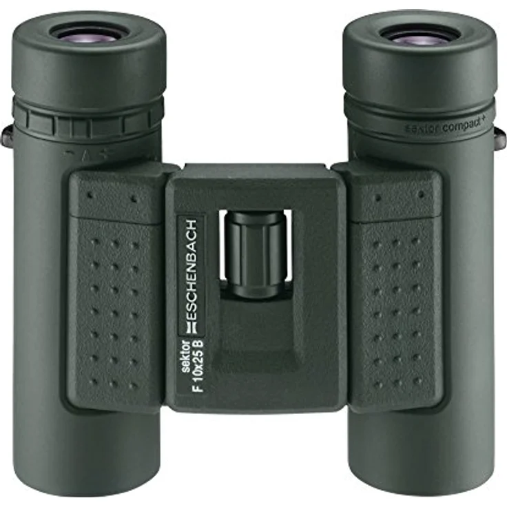 Eschenbach Optik Fernglas sektor F 10x25 compact+, faltbar, wasserdicht, grün – Bild 1