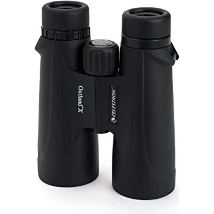 Celestron 71348 10 x 50 Outland X-Fernglas, Schwarz - Mehrfach vergütete Linsen, BaK-4 Prismen, wasserdicht, beschlagsfrei – Bild 3