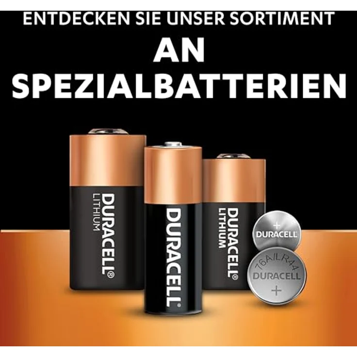 Duracell Specialty LR44 Alkali-Knopfzelle 1,5 V, 2er-Packung (76A-A76-V13GA) – Bild 6