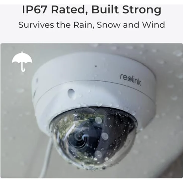 Reolink P437 PoE Cam, Netzwerkkamera, Weiss mit 8MP Super HD & kristallklarer Nachtsicht – Bild 6