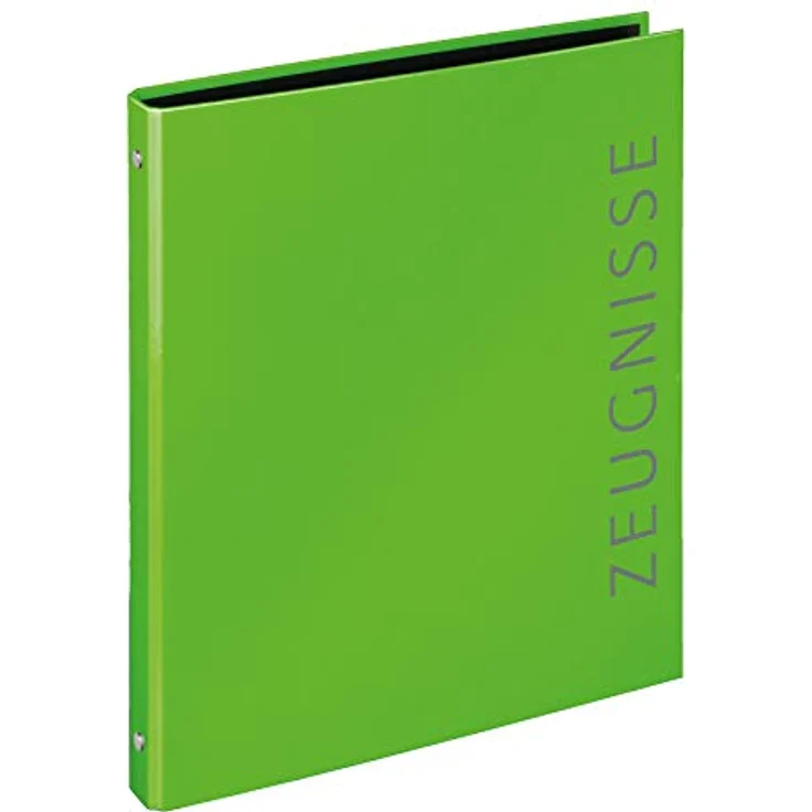 VELOFLEX Velocolor Präsentationsordner Ringbuch 4-Ringe grün DIN A4, mit 16 mm Füllhöhe – Bild 2
