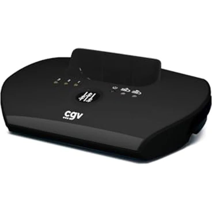 CGV Dolfin Onyx, Kabellose Kopfhörer mit 8 h Akkulaufzeit und Wireless Charging, Schwarz – Bild 4