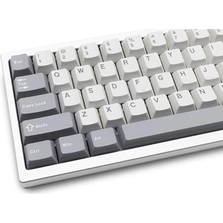 KEEBMONKEY WOBKEY Zen 65, 65% Kabellose Mechanische RGB-Tastatur mit CNC-Aluminiumgehäuse, Hot-Swappable, VIA-Unterstützung, BT/2.4G/USB-C für Mac/Windows (Ultra Silver) – Bild 3