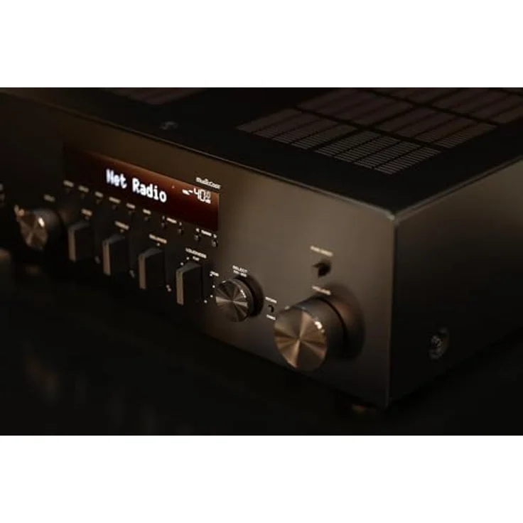 Yamaha R-N600A AV-Receiver, silber, mit WEEE-Reg.-Nr. DE 28737525 – Bild 4