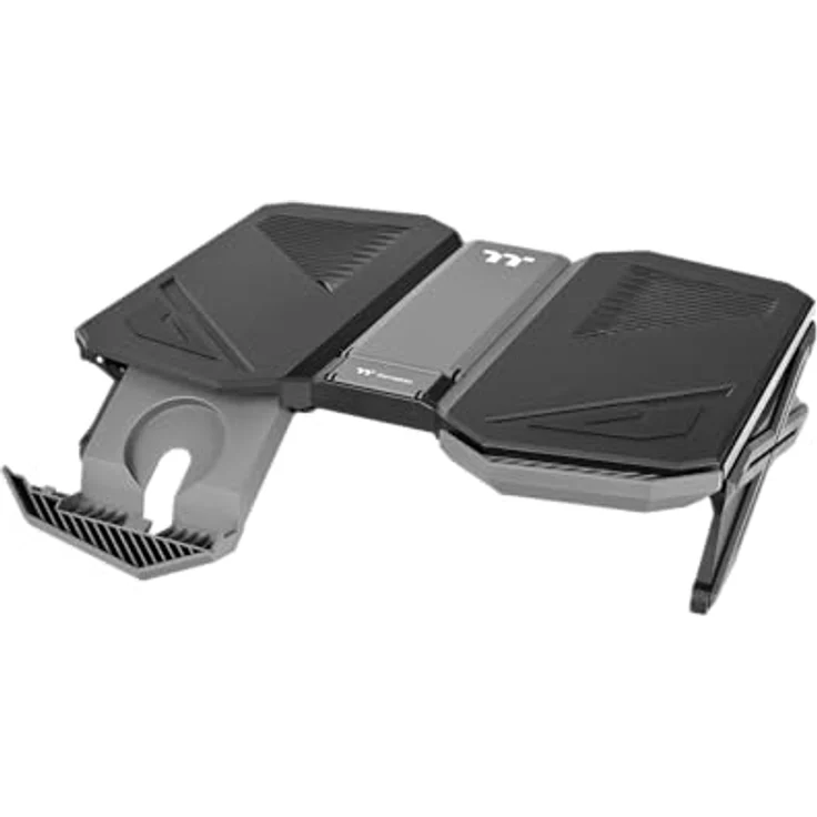 Thermaltake Massive Air Notebook Cooler | 15 Zoll | Black, Flexibles Design für gesunde Körperhaltung und optimierten Airflow – Bild 5