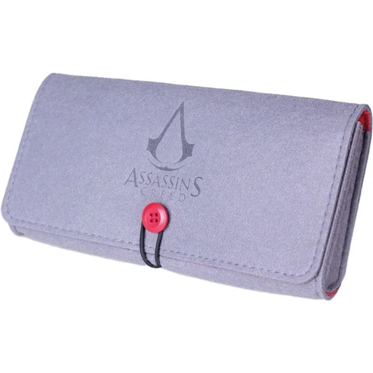 Freaks And Geeks Assassin's Creed, Filztasche für Nintendo Switch, Stauraum für Konsole, Joy-Cons, Griff und 5 Spiele, 27x13x2.5 cm – Bild 6