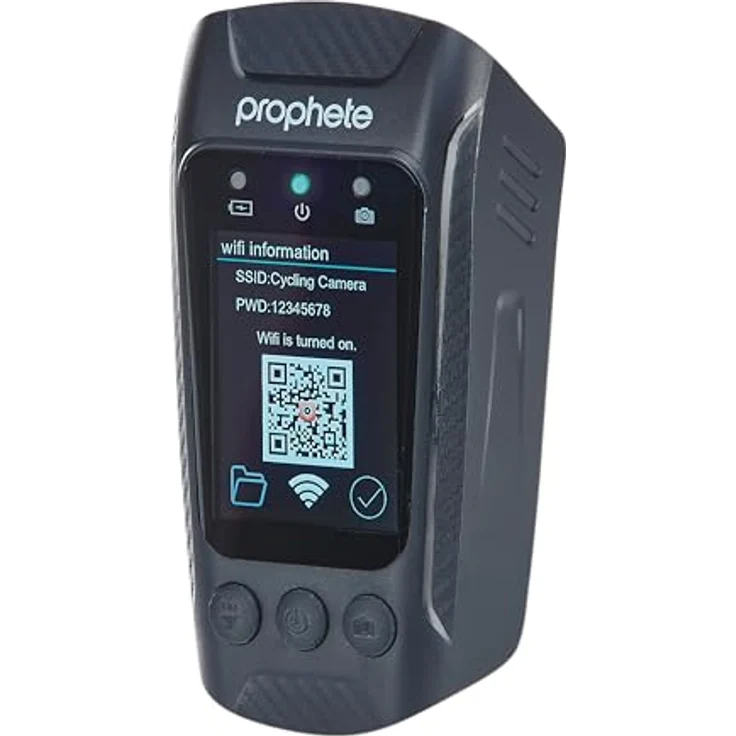 Prophete Dashcam, 4K Fahrrad-Dashcam mit Front- und Rückfahrkamera, HD-Fotos und intuitiver Bedienung – Bild 2