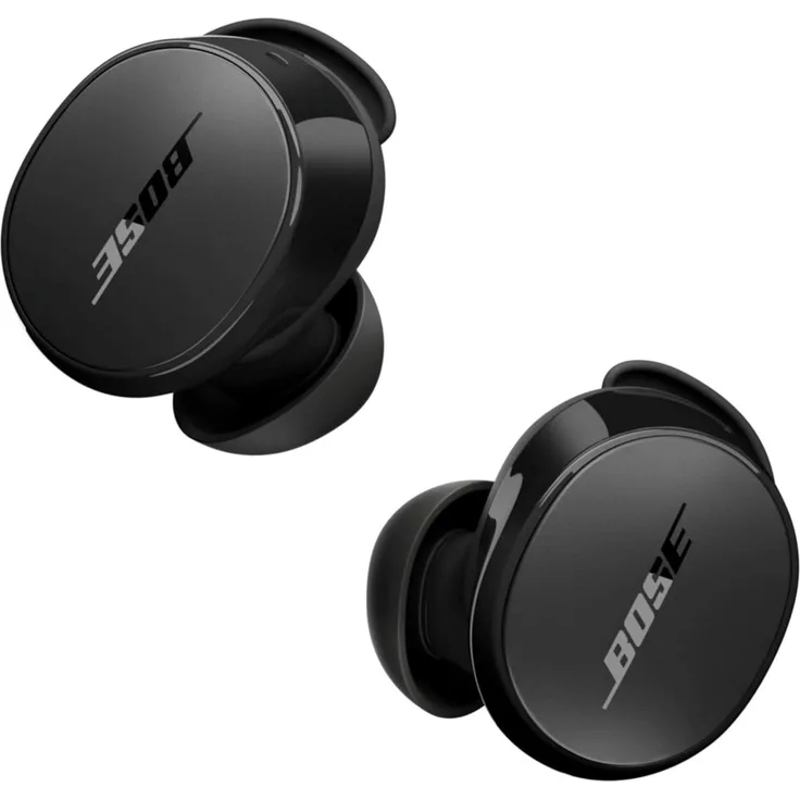 Bose QuietComfort Wireless Noise Cancelling Earbuds, Bluetooth In-Ear Kopfhörer mit 8.5h Akkulaufzeit, IPX4 wasserdicht, Multipoint, ANC, schwarz